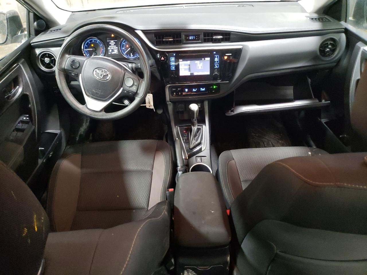 2017 Toyota Corolla VIN 2T1BURHE0HC864310 Copart auction photo, front end / side damage thumbnail 8