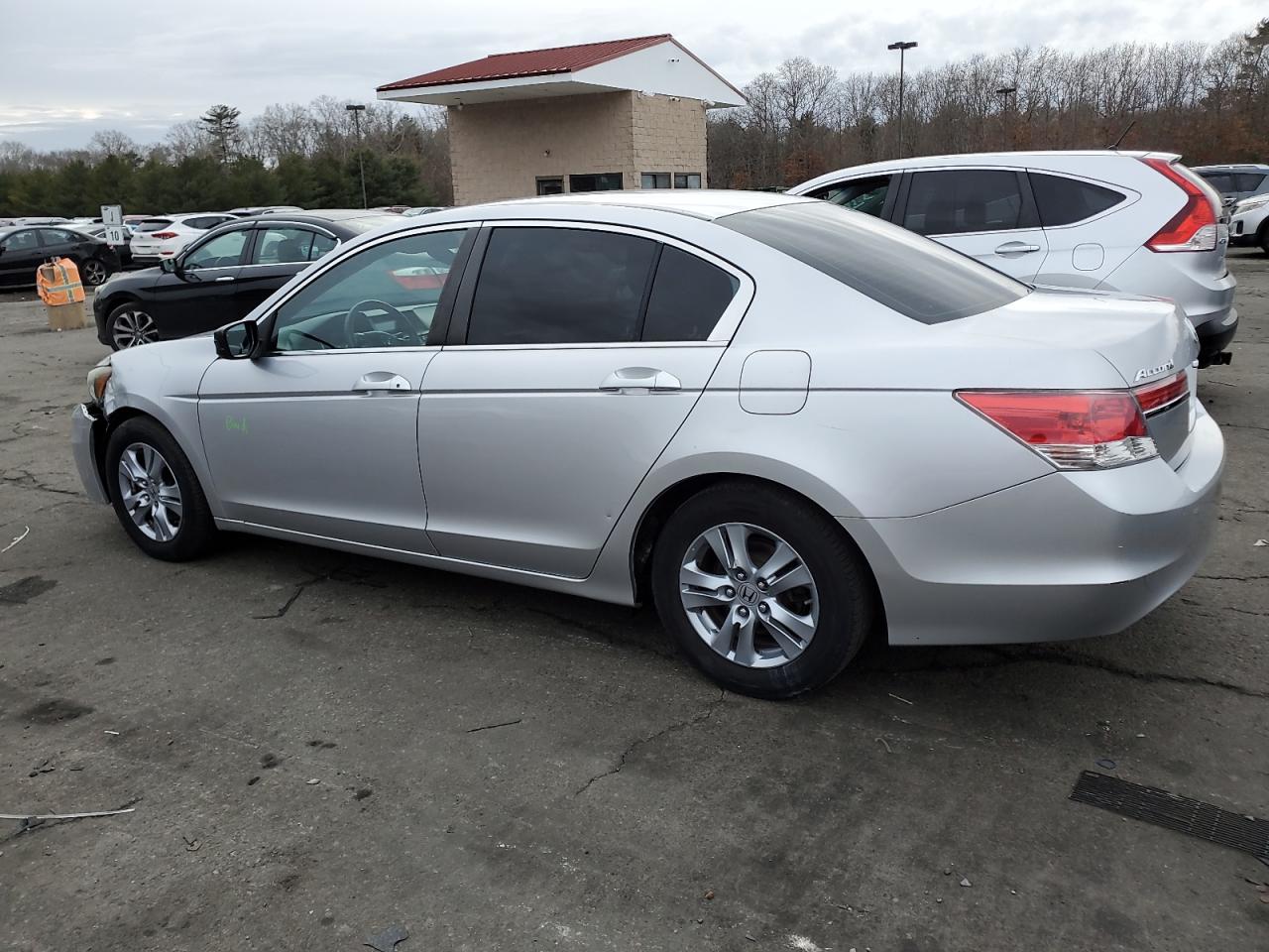 2011 Honda Accord VIN 1HGCP2F68BA144216 Copart auction photo, front end / minor dent/scratches damage thumbnail 2