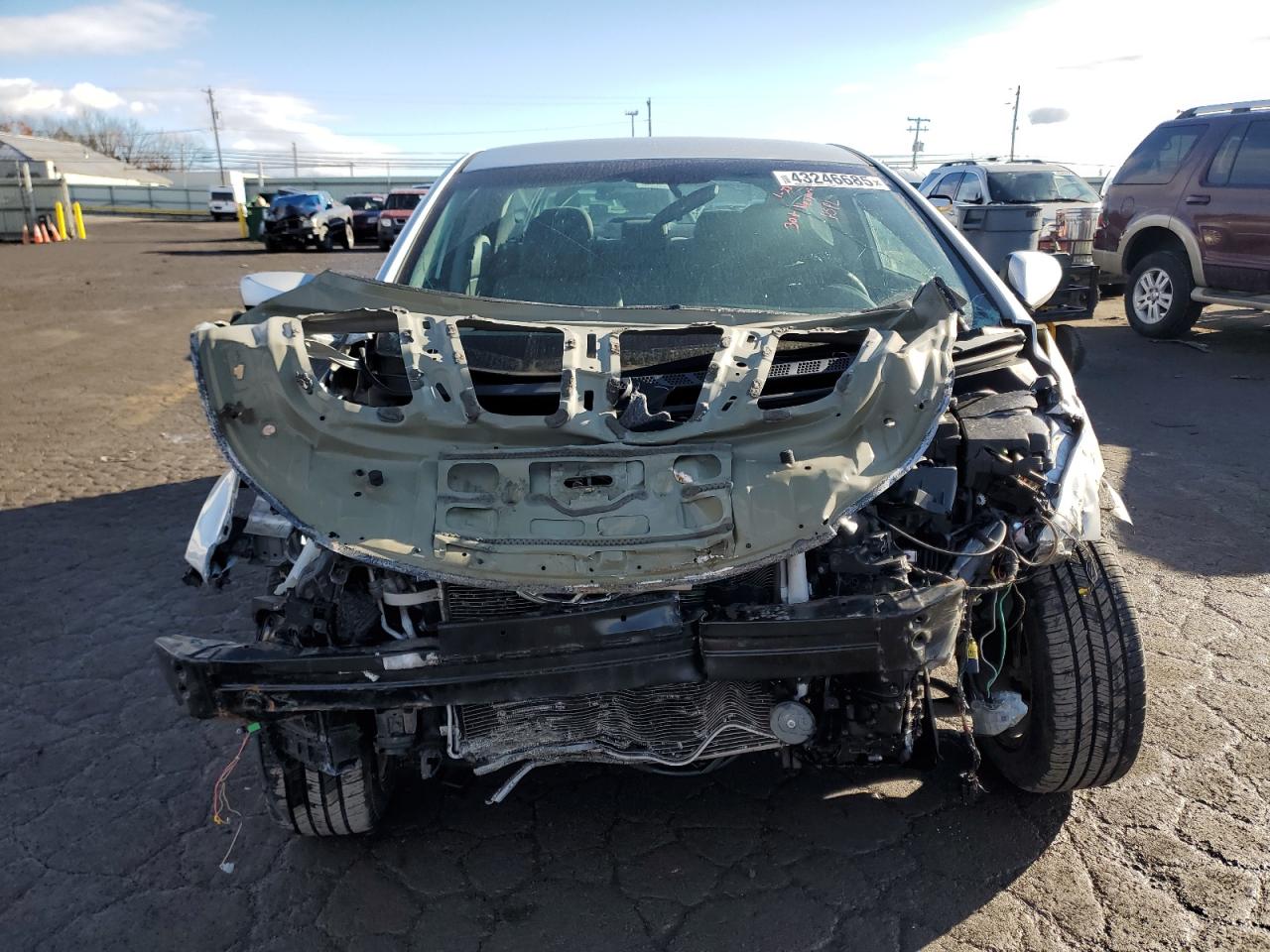 2013 Hyundai Elantra VIN 5NPDH4AE9DH230673 Copart auction photo, front end damage thumbnail 5