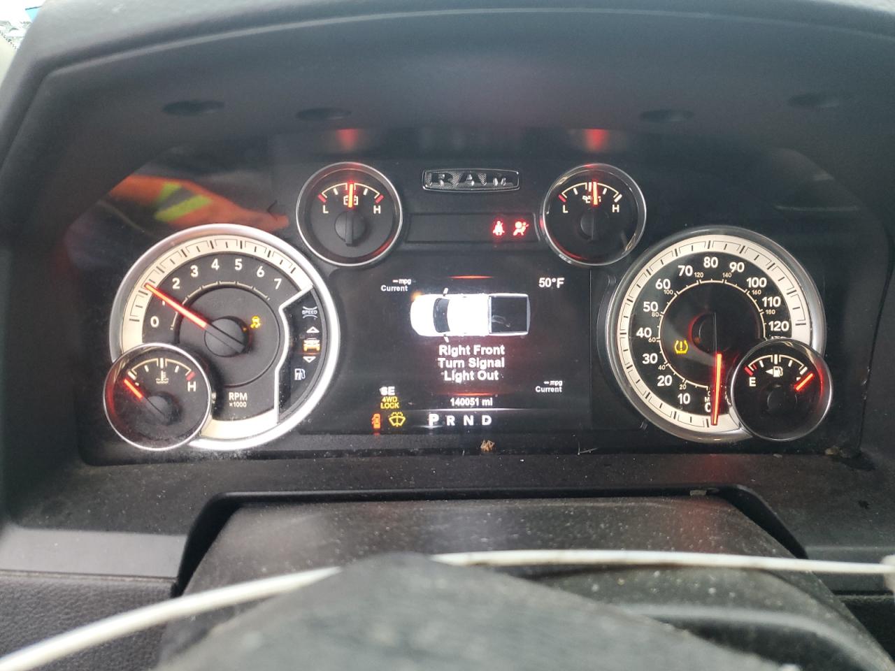 2017 RAM 1500 VIN 1C6RR7NT0HS785782 Copart auction photo, rollover damage thumbnail 9
