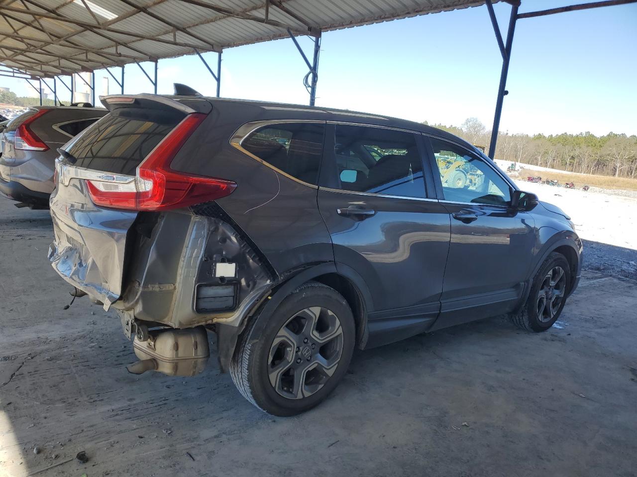 2018 Honda CR-V VIN 5J6RW1H53JA005789 Copart auction photo, rear end / minor dent/scratches damage thumbnail 3