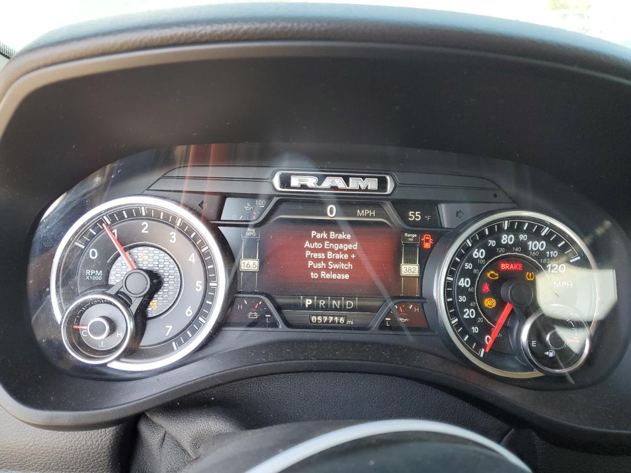2019 RAM 1500 VIN 1C6SRFFT5KN883237 Copart auction photo, side damage thumbnail 9