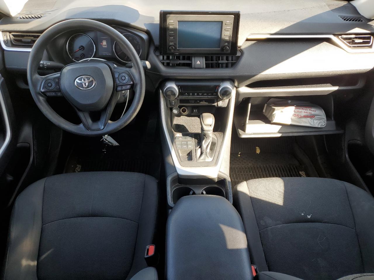 2019 Toyota RAV 4 VIN 2T3F1RFV9KW020695 Copart auction photo, side / rear end damage thumbnail 8