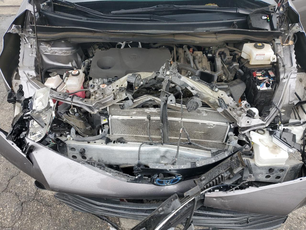 2022 Toyota Sienna VIN 5TDKRKEC3NS122983 Copart auction photo, front end / side damage thumbnail 13