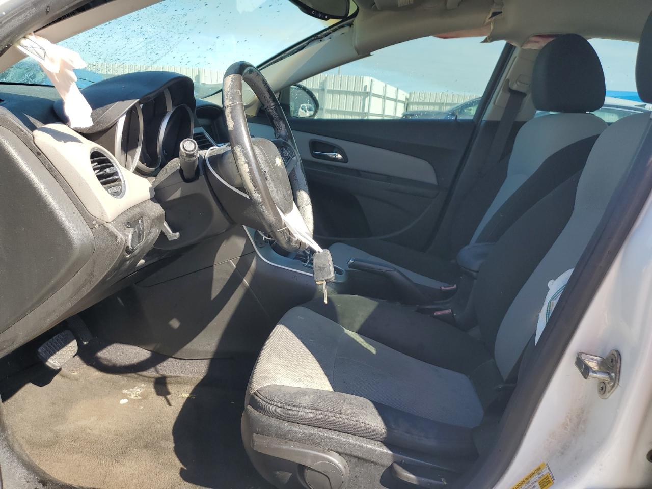 2011 Chevrolet Cruze VIN 1G1PC5SH2B7135246 Copart auction photo, side damage thumbnail 7
