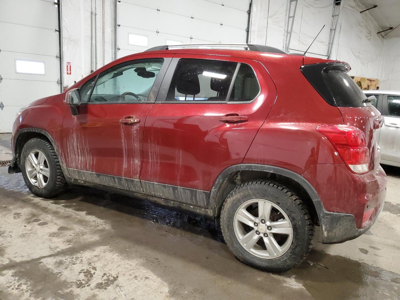 2021 Chevrolet Trax VIN KL7CJPSBXMB357629 Copart auction photo, front end / side damage thumbnail 2