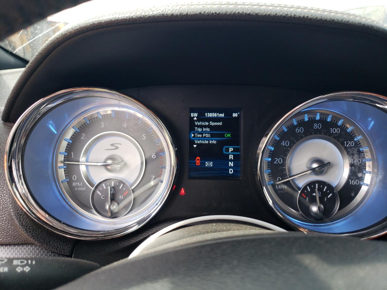 2014 Chrysler 300 VIN 2C3CCABT4EH183007 Copart auction photo, front end damage thumbnail 9