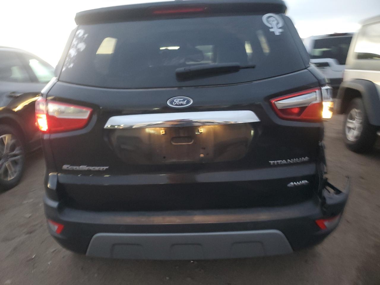 2018 Ford EcoSport VIN MAJ6P1WL6JC198425 Copart auction photo, rear end damage thumbnail 6