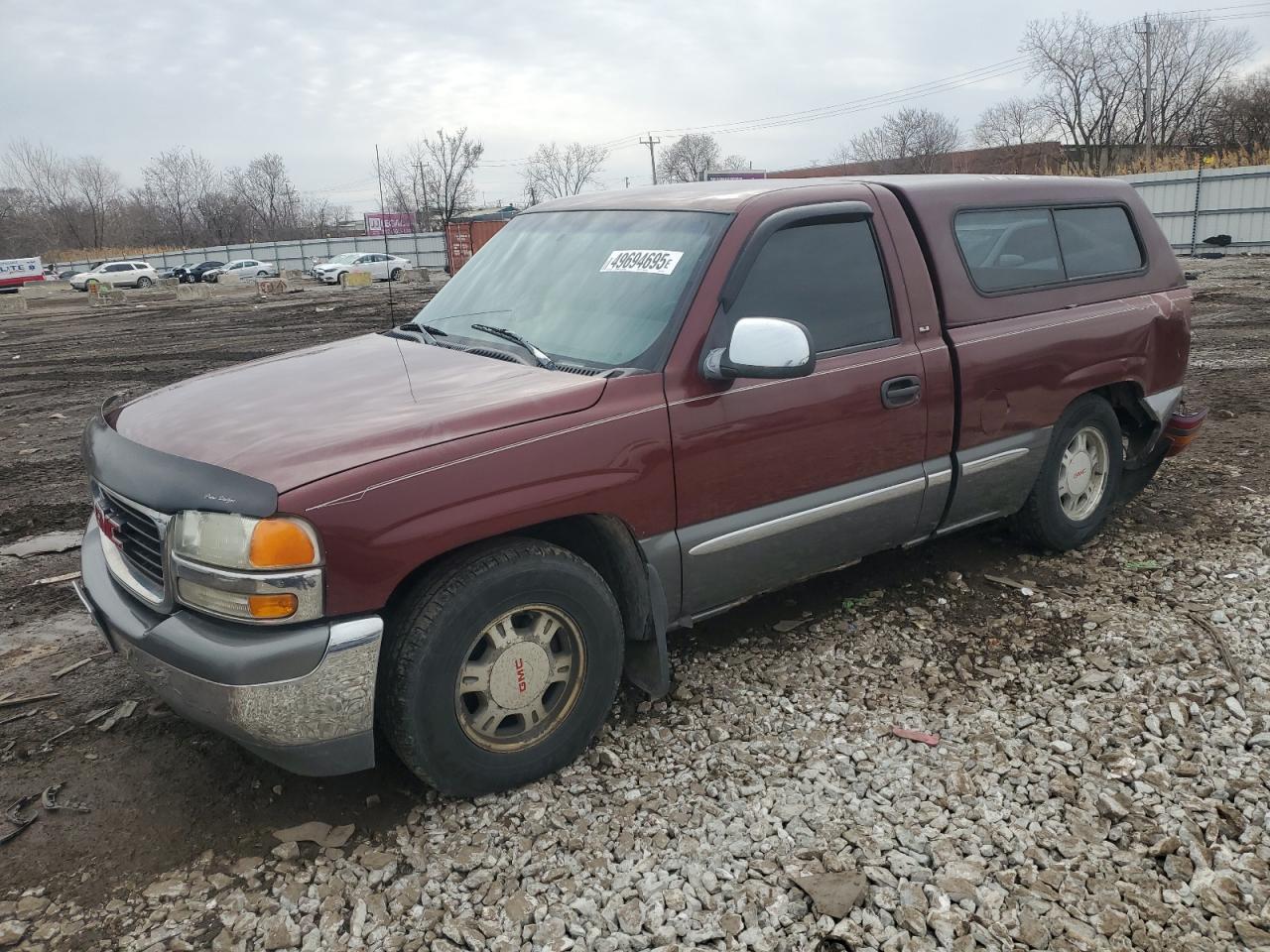 1999 GMC Sierra VIN 1GTEC14V0XZ522724