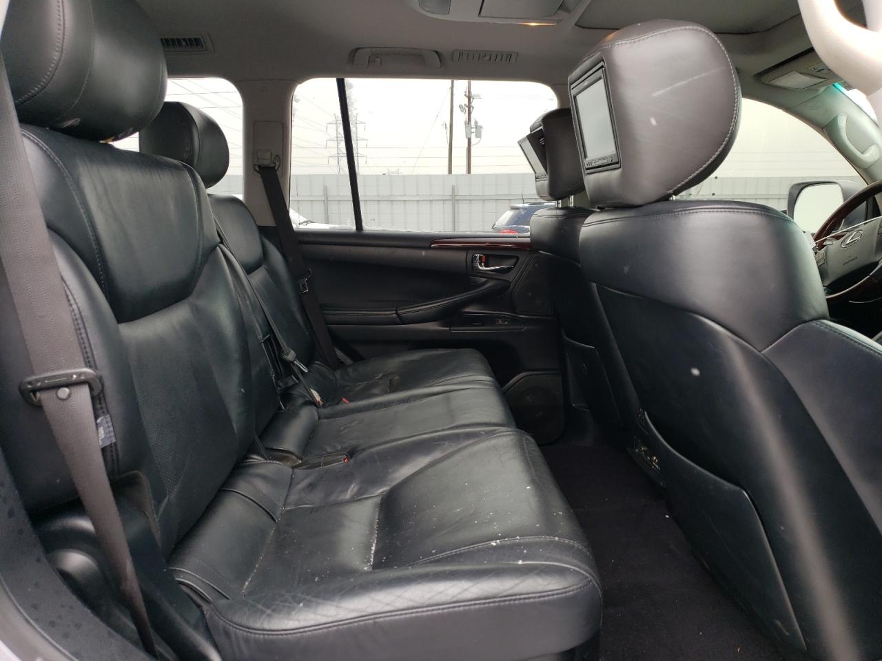 2011 Lexus LX VIN JTJHY7AX3B4069631 Copart auction photo, front end / side damage thumbnail 11