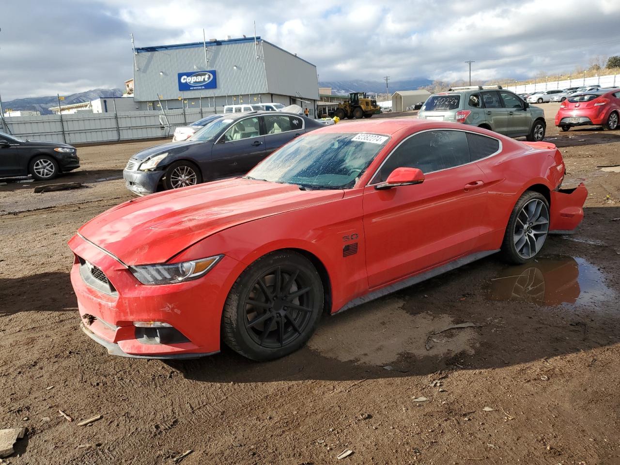 2017 Ford Mustang VIN 1FA6P8CF1H5319870