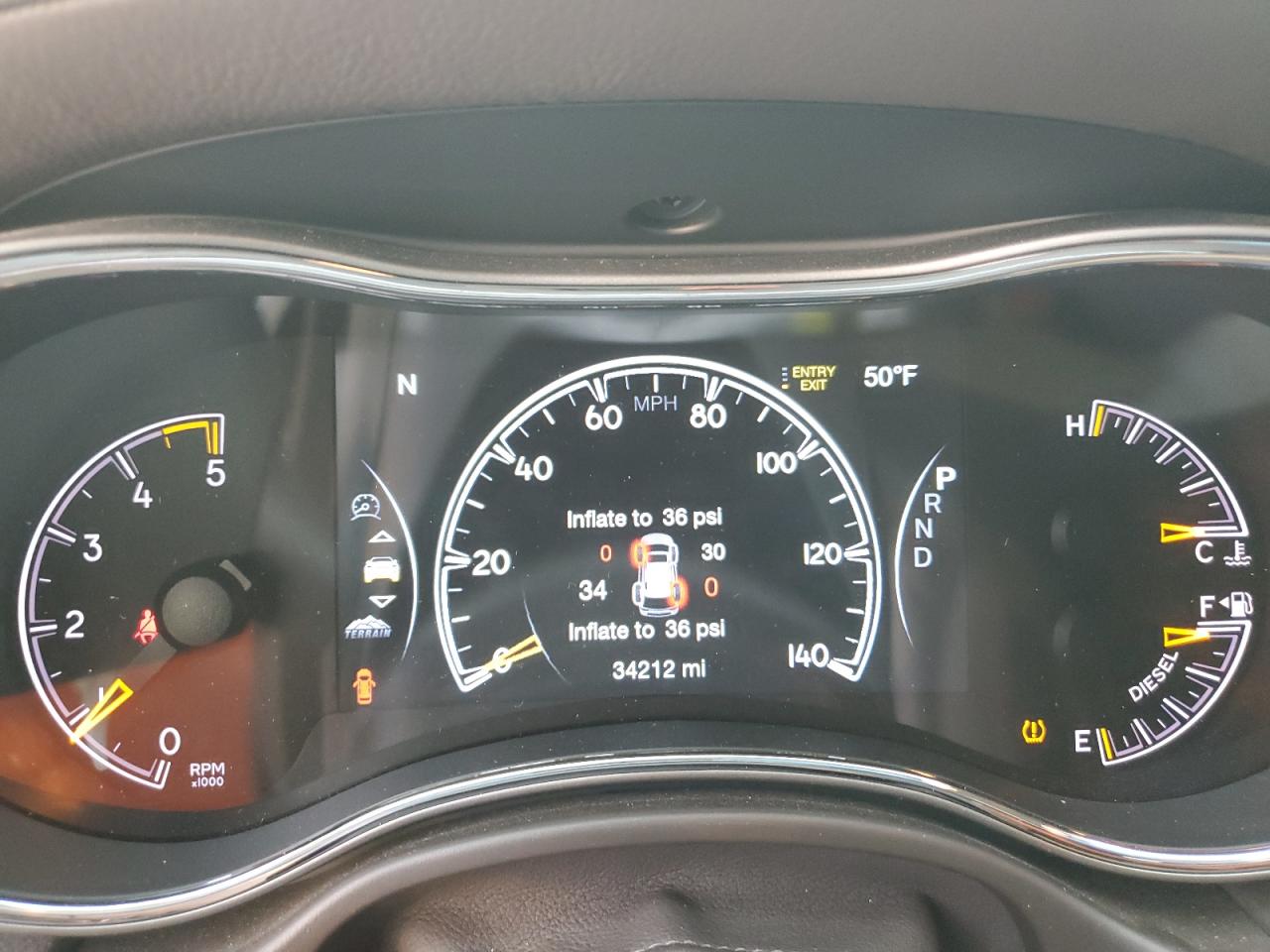 2018 Jeep Grand Cherokee VIN 1C4RJFCM9JC405344 Copart auction photo, all over damage thumbnail 9