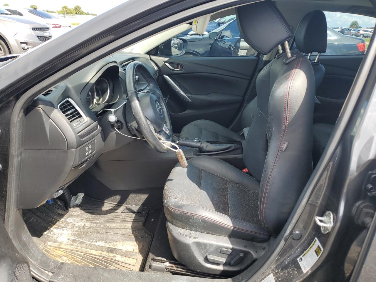 2015 Mazda 6 VIN JM1GJ1W54F1213959 Copart auction photo, water/flood damage thumbnail 7