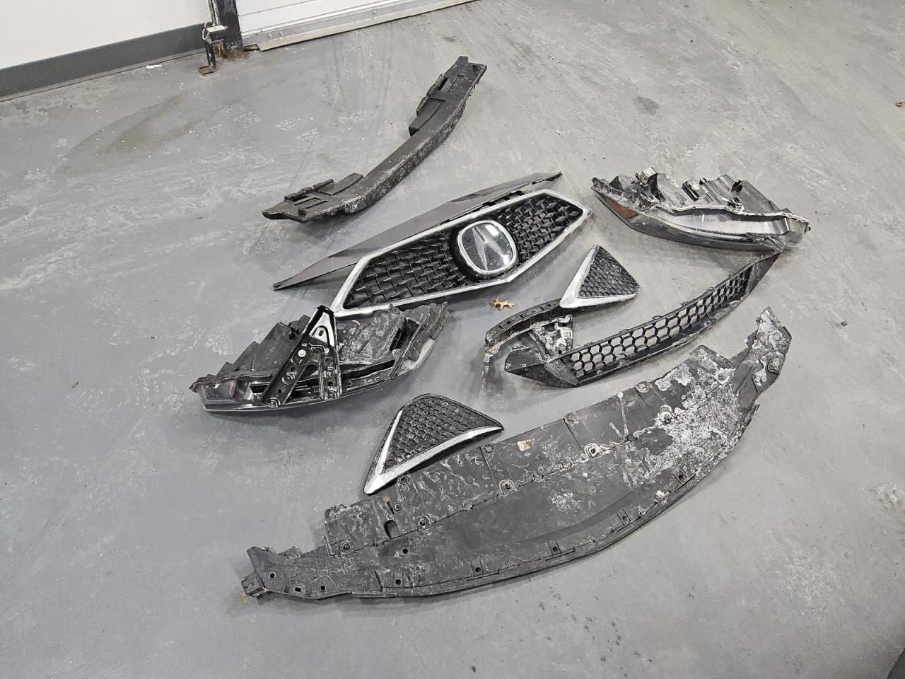2021 Acura ILX VIN 19UDE2F39MA003982 Copart auction photo, front end damage thumbnail 12