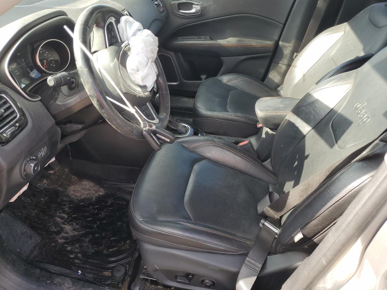2018 Jeep Compass VIN 3C4NJDCBXJT365586 Copart auction photo, front end damage thumbnail 7