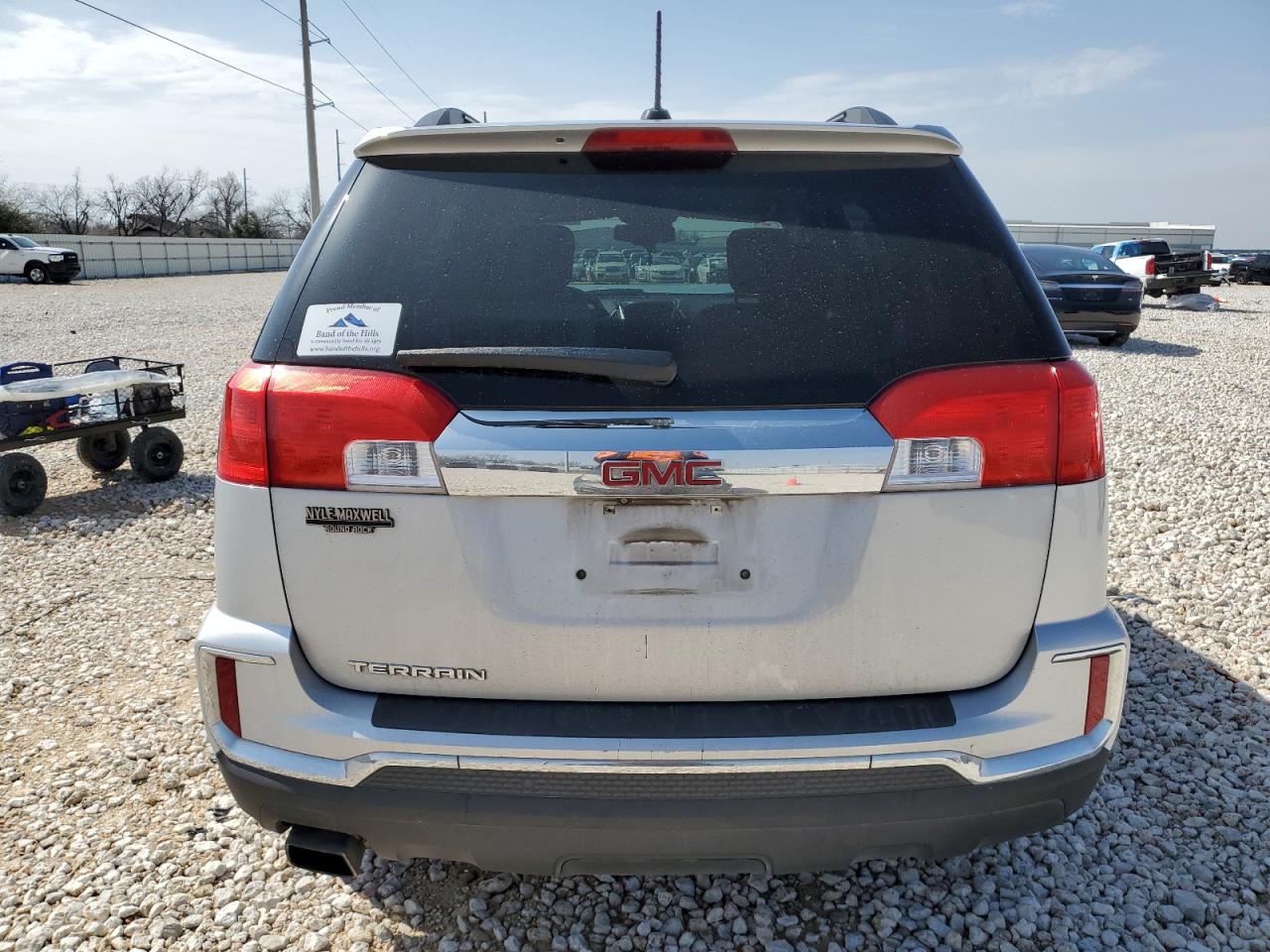 2016 GMC Terrain VIN 2GKALNEK6G6195630 Copart auction photo, front end damage thumbnail 6