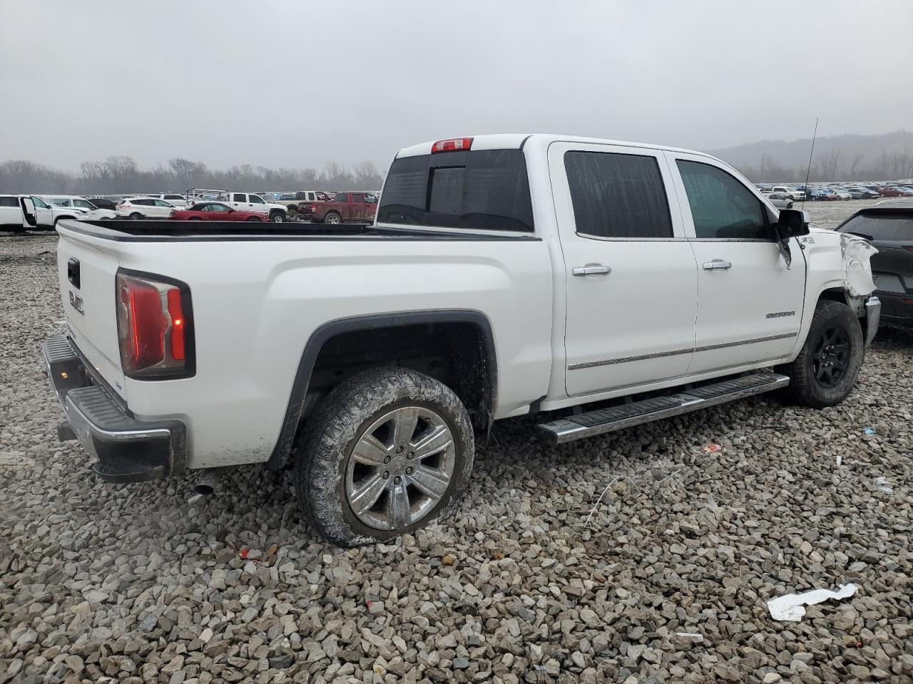 2018 GMC Sierra VIN 3GTU2NEC9JG376057 Copart auction photo, front end / minor dent/scratches damage thumbnail 3