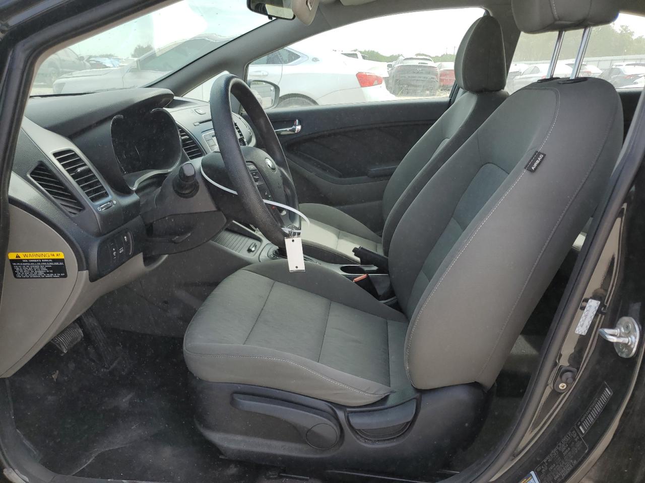 2014 KIA Forte VIN KNAFK4A63E5141179 Copart auction photo, front end / side damage thumbnail 7