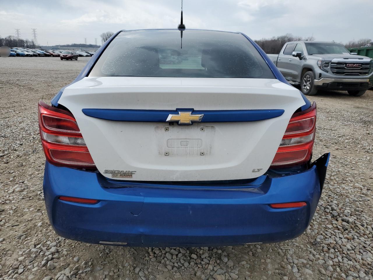 2017 Chevrolet Sonic VIN 1G1JD5SH9H4131692 Copart auction photo, rear end damage thumbnail 6