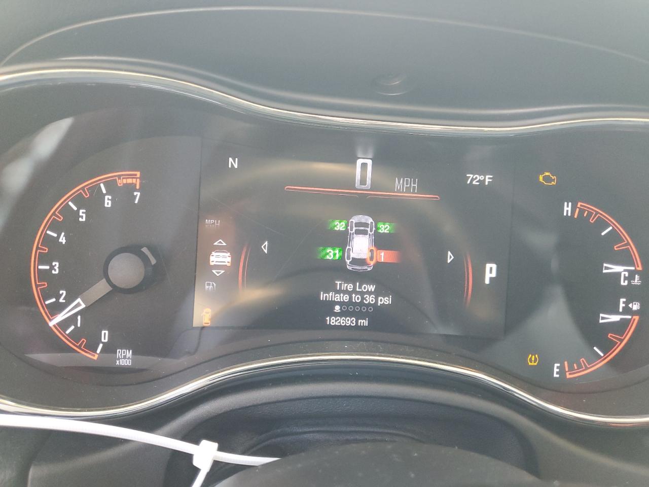2015 Dodge Durango VIN 1C4RDJDG9FC817922 Copart auction photo, rear end / side damage thumbnail 9