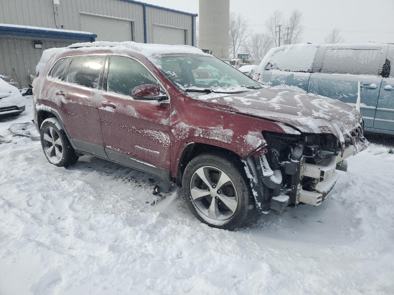 2019 Jeep Grand Cherokee VIN 1C4PJMDN0KD123866 Copart auction photo, front end damage thumbnail 4