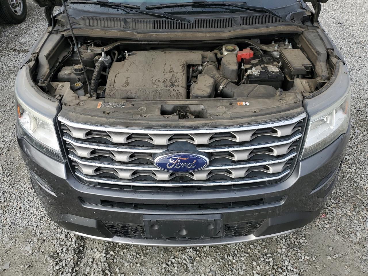 2017 Ford Explorer VIN 1FM5K7D88HGA43296 Copart auction photo, rear end / minor dent/scratches damage thumbnail 12