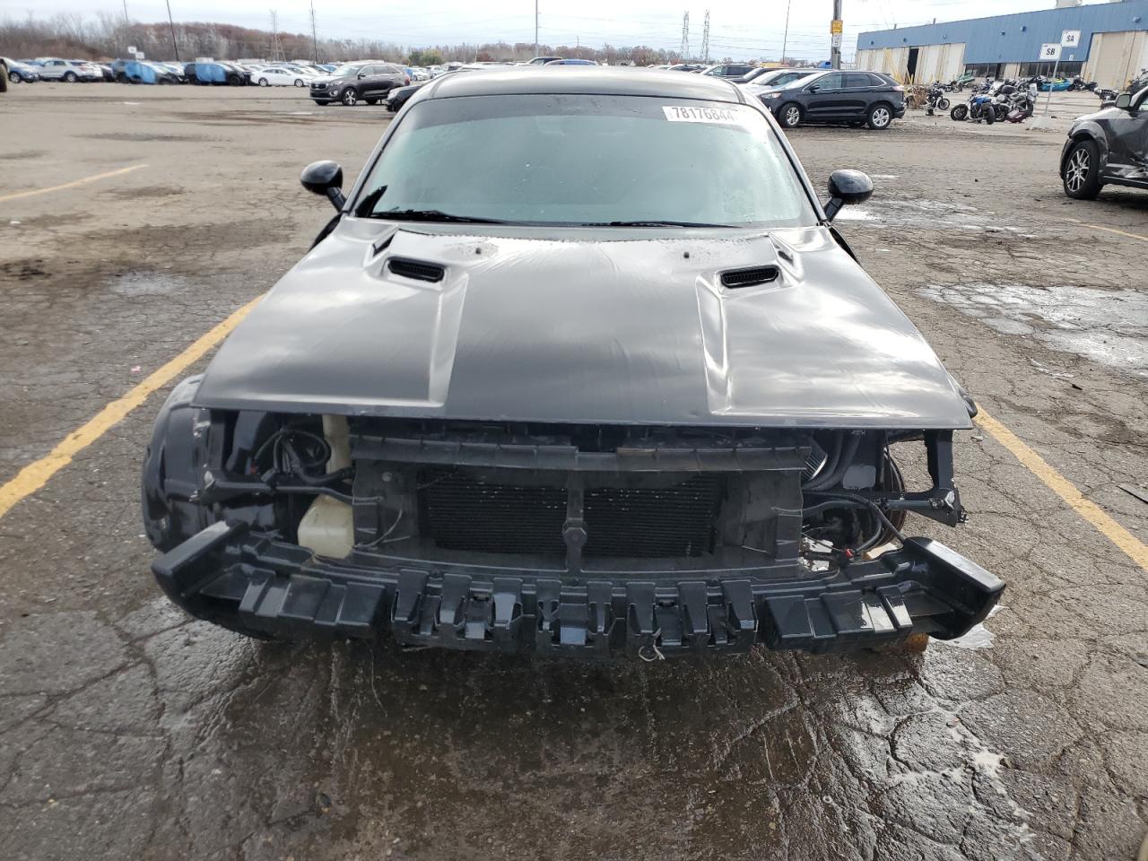 2010 Dodge Challenger VIN 2B3CJ4DV7AH282143 Copart auction photo, stripped damage thumbnail 5