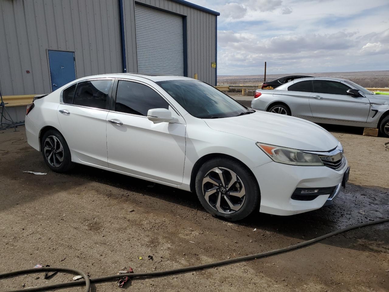 2016 Honda Accord VIN 1HGCR2F79GA057631 Copart auction photo, rear end damage thumbnail 4