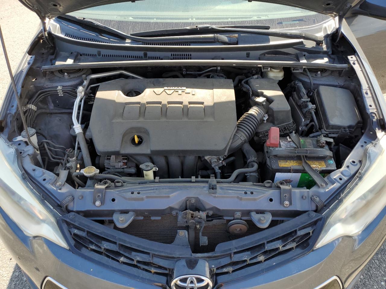 2016 Toyota Corolla VIN 5YFBURHEXGP405526 Copart auction photo, front end / side damage thumbnail 12