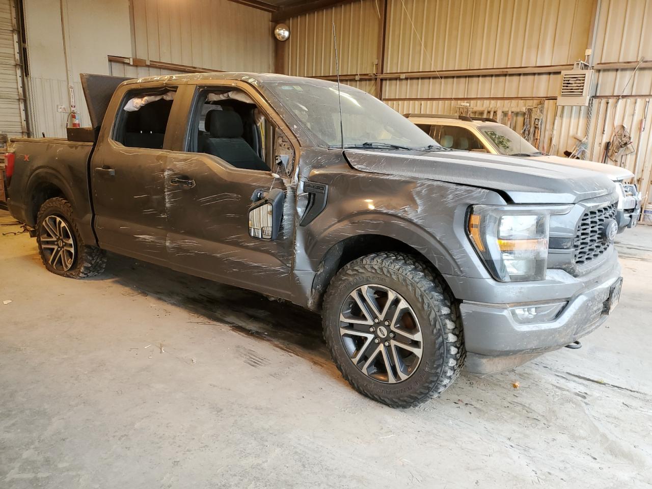2023 Ford F-150 VIN 1FTEW1EPXPKD42716 Copart auction photo, rollover / hail damage thumbnail 4