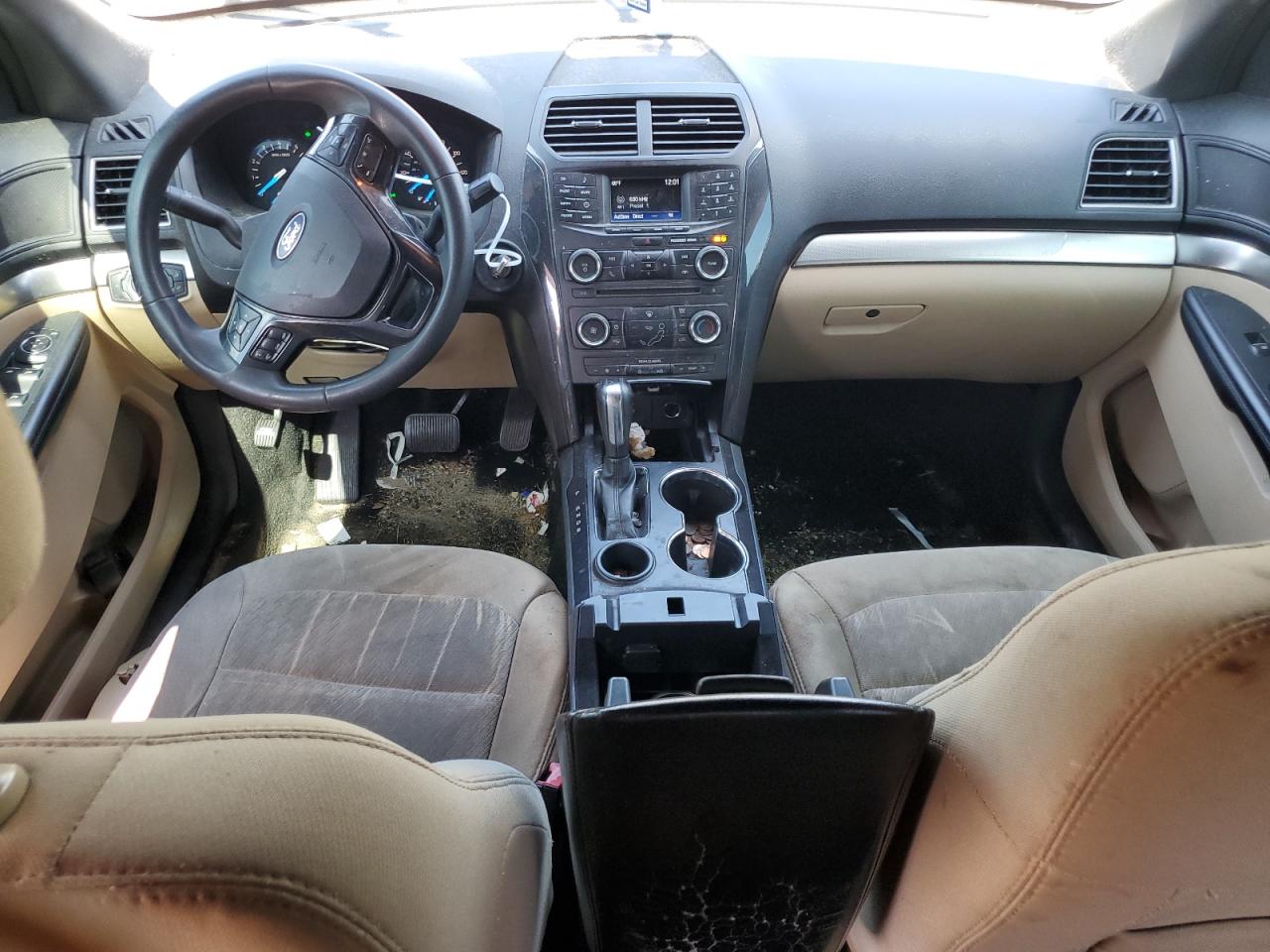 2017 Ford Explorer VIN 1FM5K7BH5HGC02780 Copart auction photo, side / rear end damage thumbnail 8