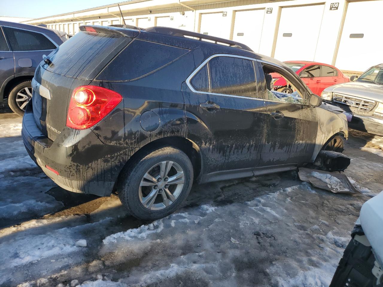 2015 Chevrolet Equinox VIN 2GNALBEK7F6315208 Copart auction photo, burn - engine / burn - interior damage thumbnail 3