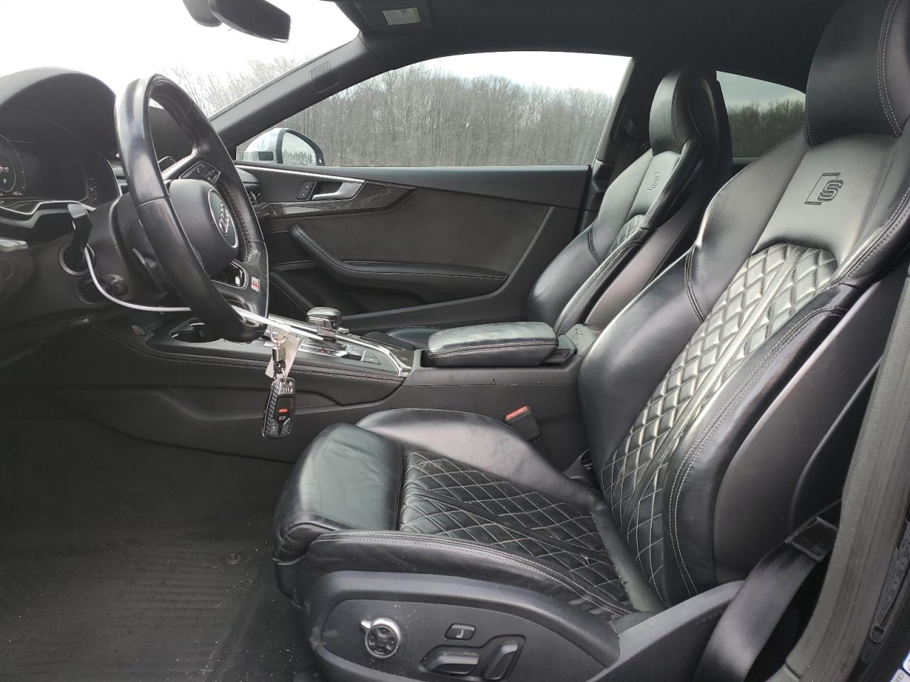 2018 Audi RS5 VIN WAUP4AF50JA002027 Copart auction photo, burn damage thumbnail 7