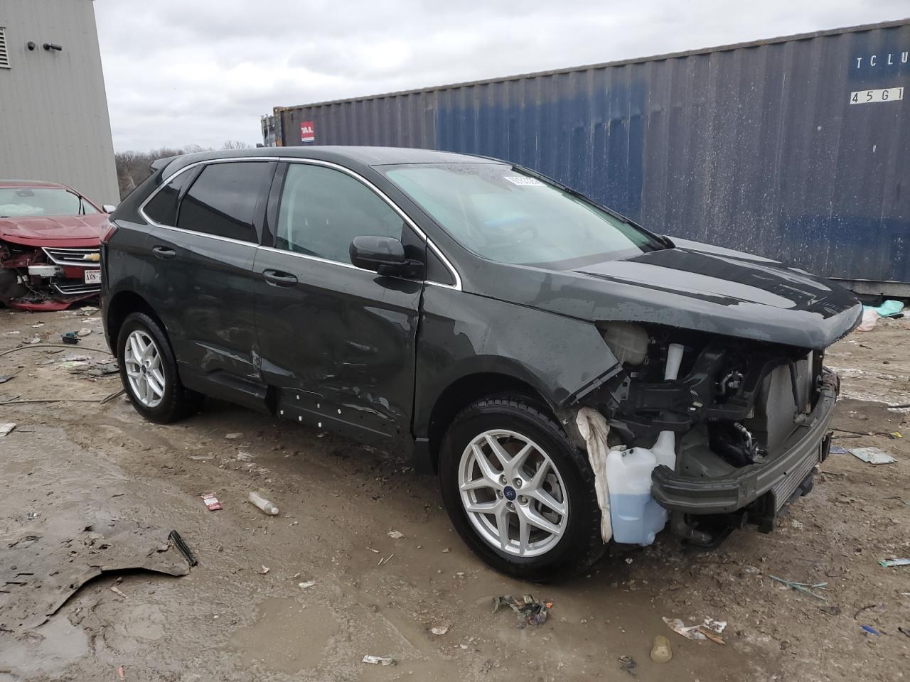 2022 Ford Edge VIN 2FMPK4J94NBA42928 Copart auction photo, front end damage thumbnail 4