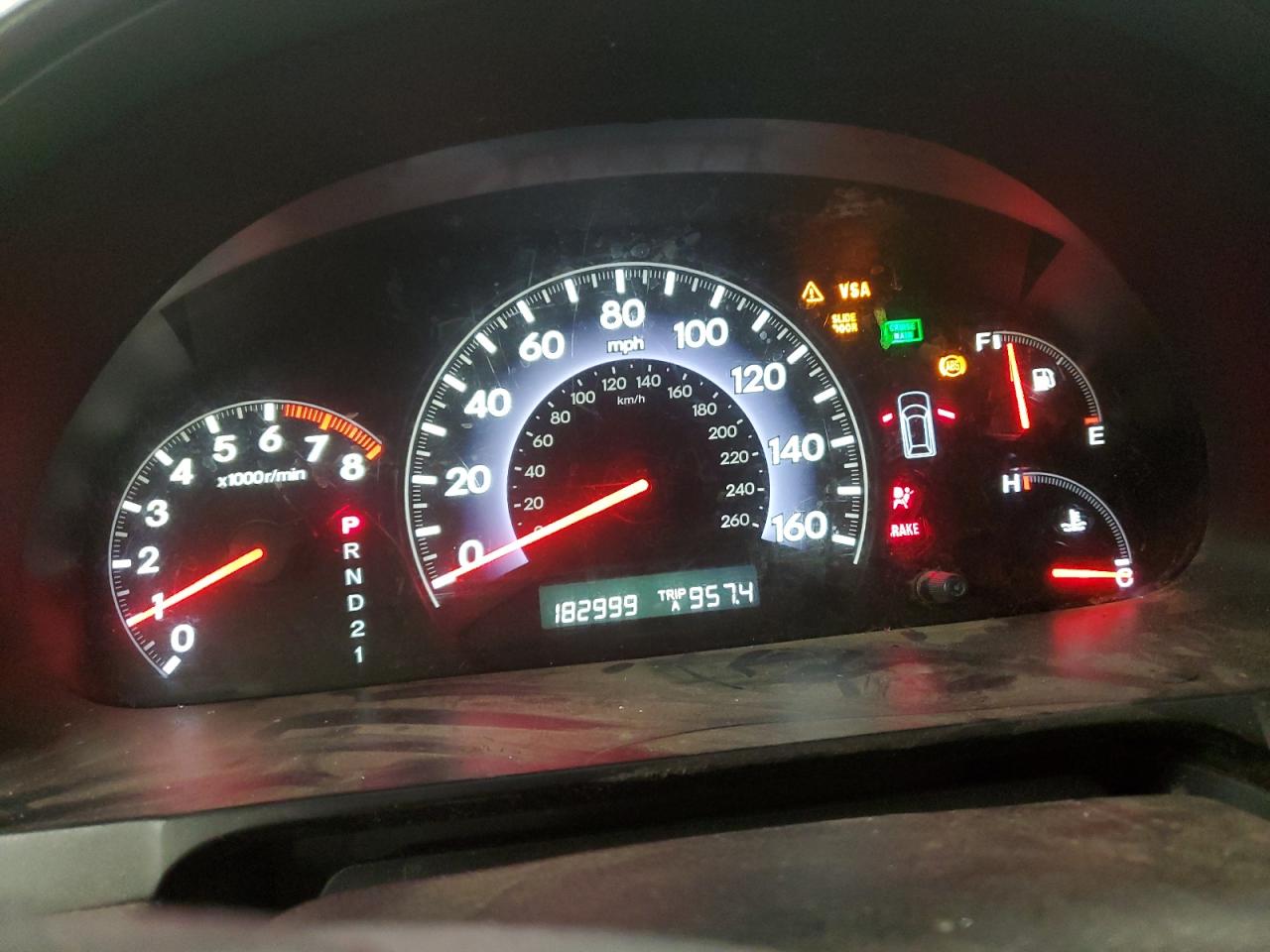 2006 Honda Odyssey VIN 5FNRL38666B410837 Copart auction photo, all over damage thumbnail 9
