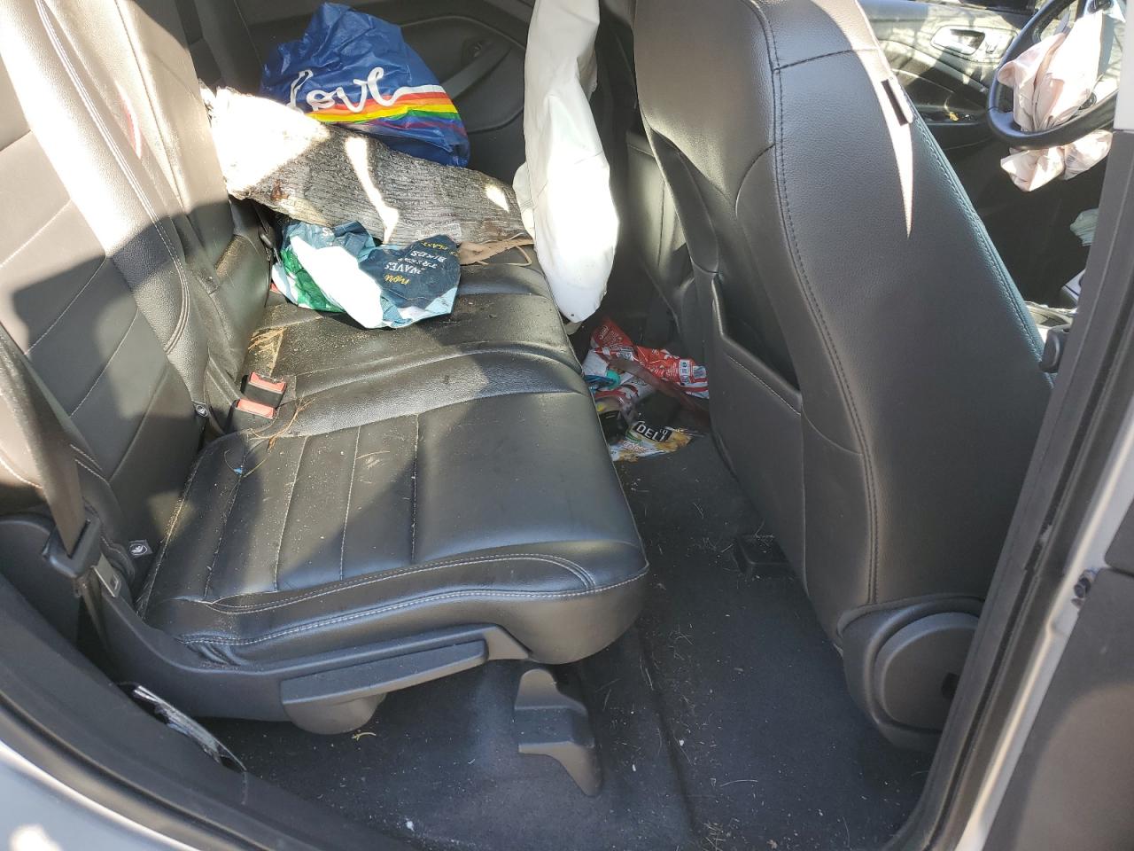 2015 Ford Escape VIN 1FMCU9GX1FUB21092 Copart auction photo, rollover damage thumbnail 11