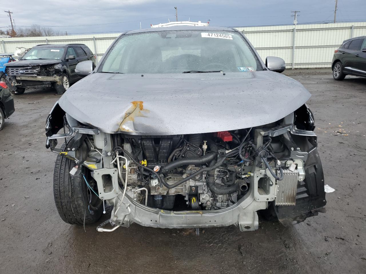 2021 Mitsubishi Outlander VIN JA4APVAU0MU009837 Copart auction photo, front end damage thumbnail 5