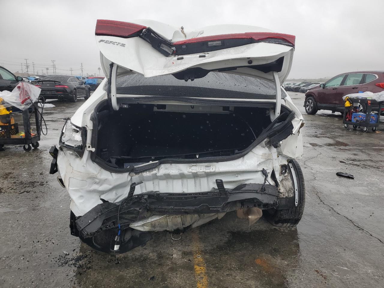 2023 KIA Forte VIN 3KPF24AD5PE604478 Copart auction photo, all over damage thumbnail 6