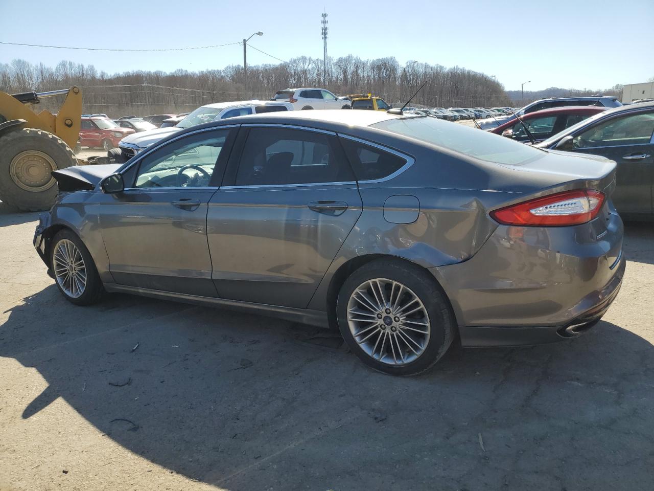 2014 Ford Fusion VIN 3FA6P0H99ER340723 Copart auction photo, front end / rear end damage thumbnail 2