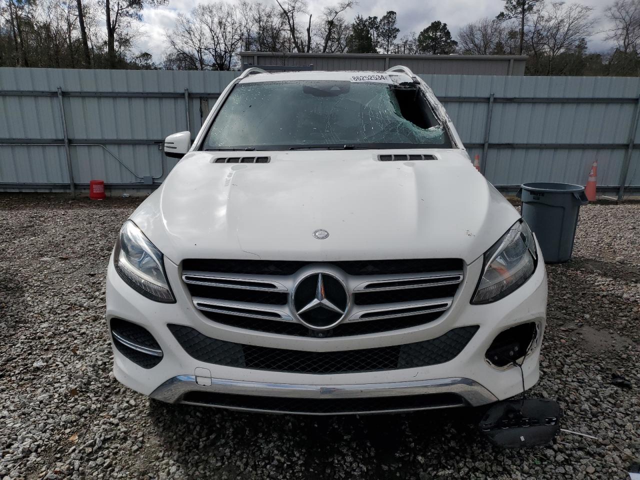 2017 Mercedes-Benz GLE VIN 4JGDA5JB8HA896593 Copart auction photo, all over damage thumbnail 5