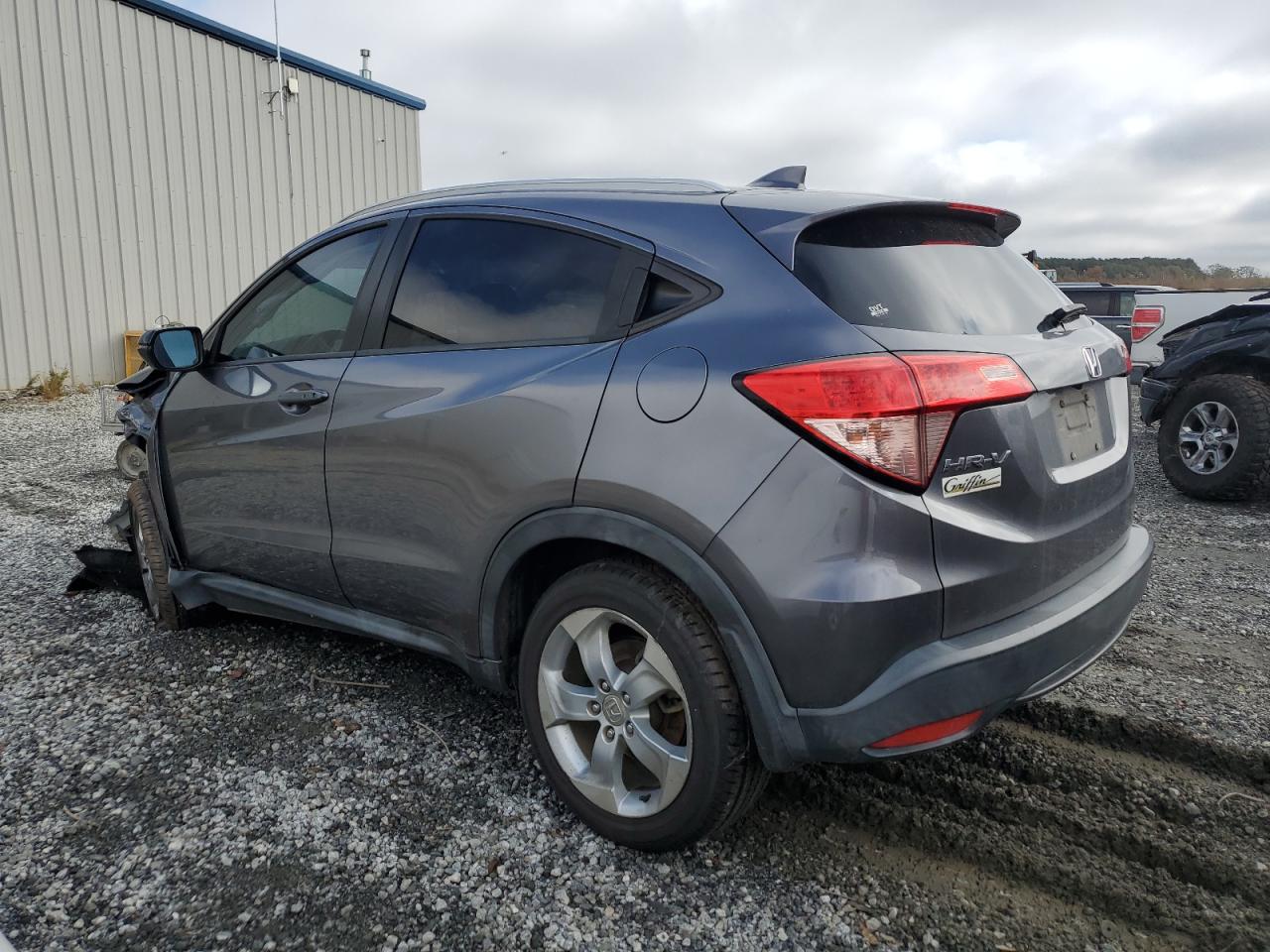 2016 Honda HR-V VIN 3CZRU5H79GM722627 Copart auction photo, front end damage thumbnail 2