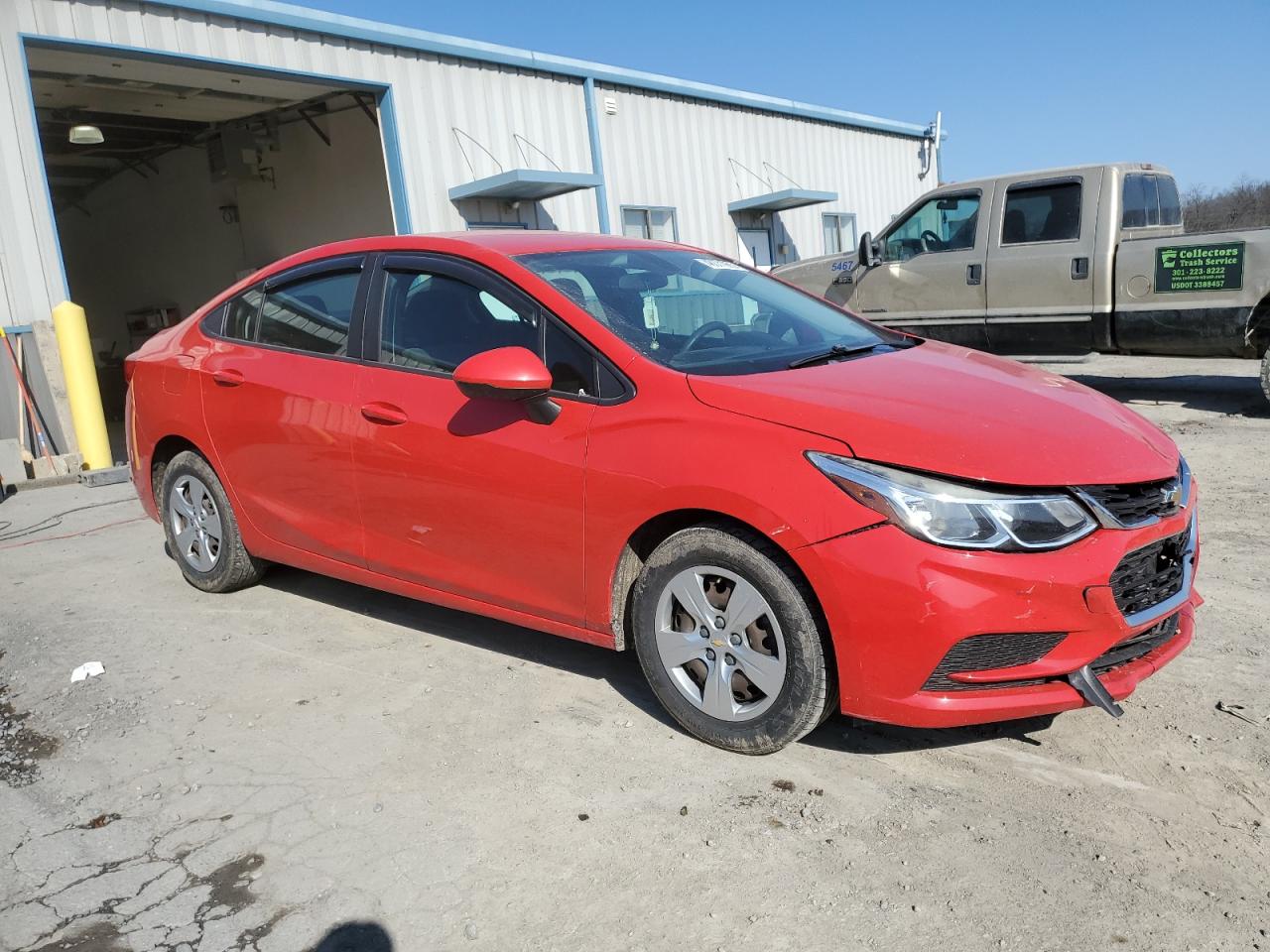 2016 Chevrolet Cruze VIN 1G1BC5SM2G7292774 Copart auction photo, front end damage thumbnail 4