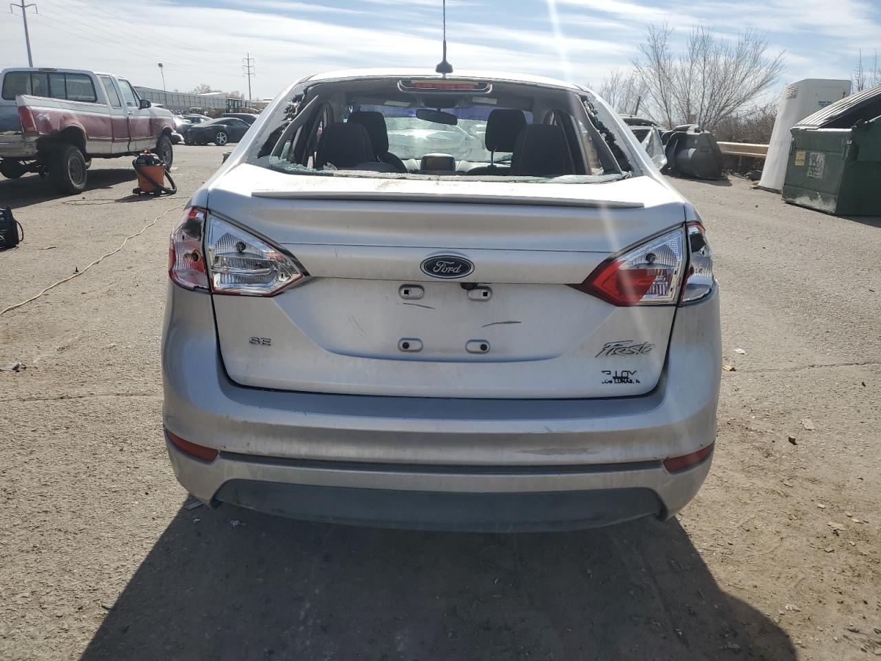 2019 Ford Fiesta VIN 3FADP4BJ4KM132453 Copart auction photo, all over damage thumbnail 6