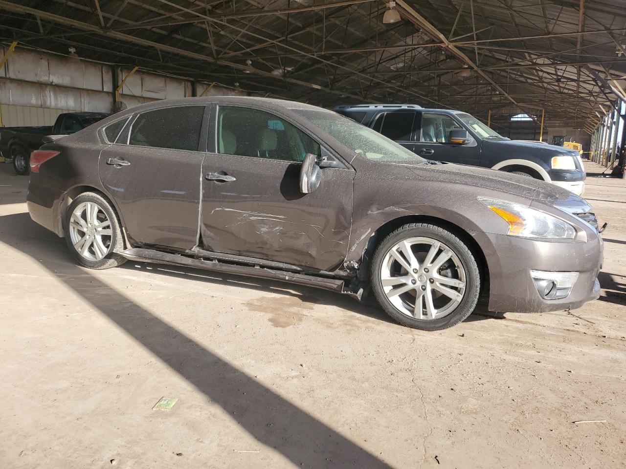 2015 Nissan Altima VIN 1N4BL3AP7FC255075 Copart auction photo, side / front end damage thumbnail 4