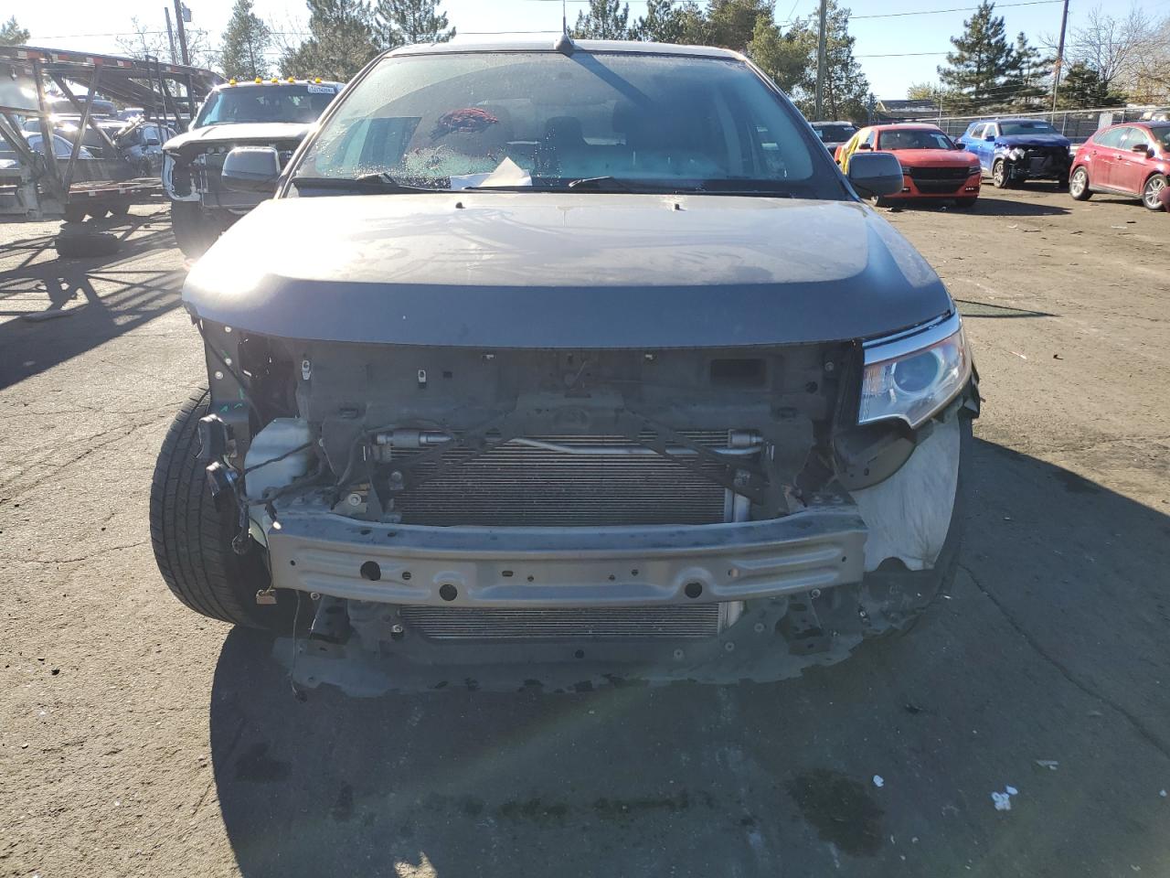 2013 Ford Edge VIN 2FMDK4JC5DBC61944 Copart auction photo, front end damage thumbnail 5