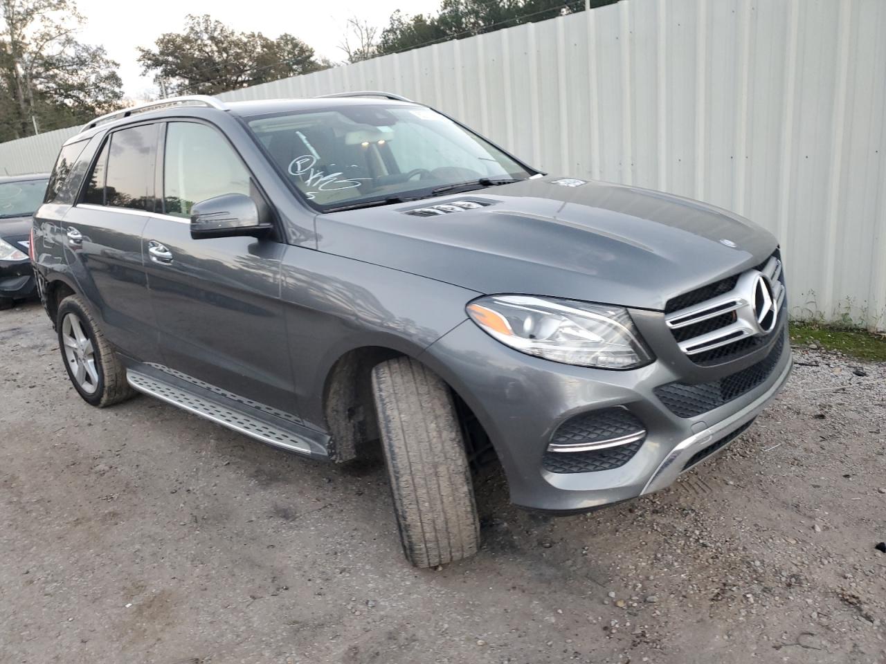 2017 Mercedes-Benz GLE VIN 4JGDA5JB7HA842251 Copart auction photo, rear end damage thumbnail 4