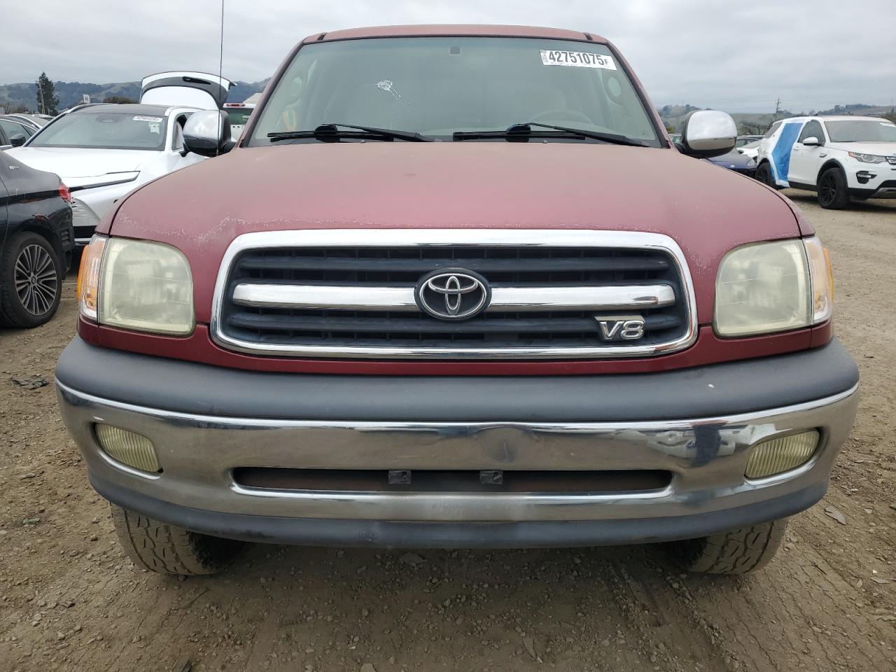 2001 Toyota Tundra VIN 5TBRT34161S215960 Copart auction photo, rear end damage thumbnail 5
