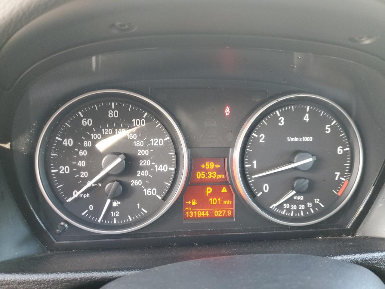 2013 BMW X1 VIN WBAVM1C58DVW44021 Copart auction photo, rear end damage thumbnail 9