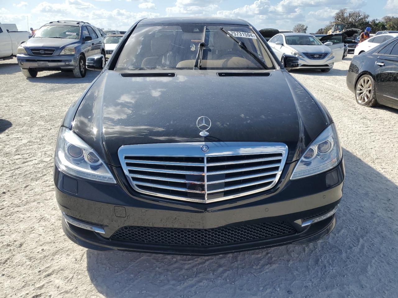 2013 Mercedes-Benz S-klasse VIN WDDNG7DB9DA497223 Copart auction photo, water/flood damage thumbnail 5