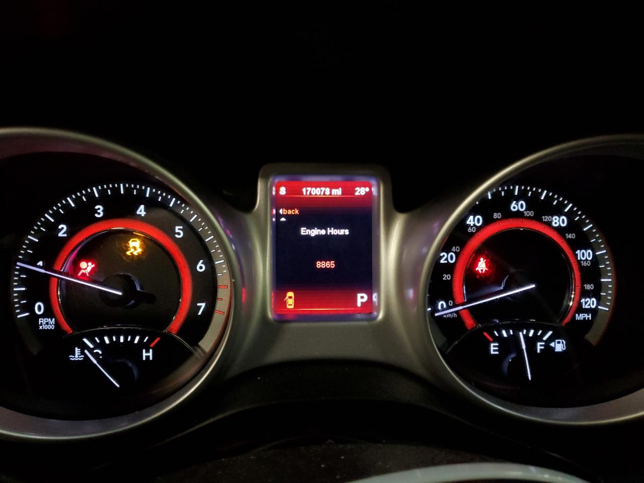 2012 Dodge Journey VIN 3C4PDCBG2CT341891 Copart auction photo, mechanical damage thumbnail 9